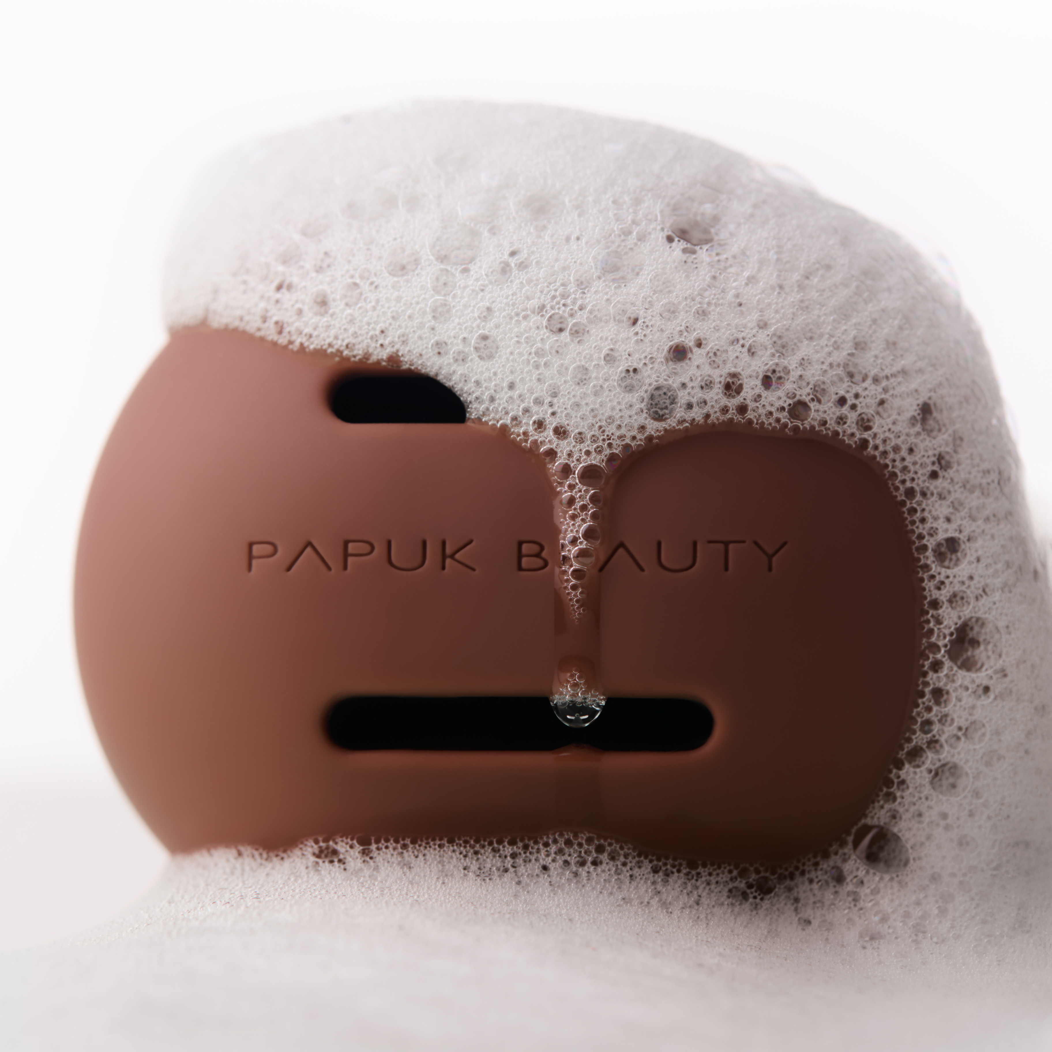 Силиконовый футляр для спонжа, кофейный (coffee)