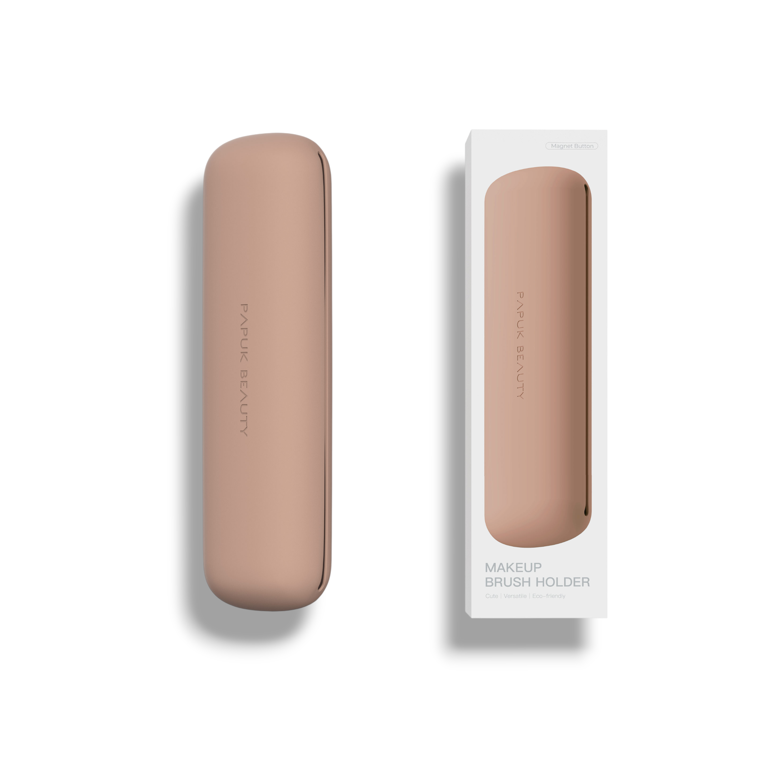 Силиконовый чехол для кистей, бежевый (beige)