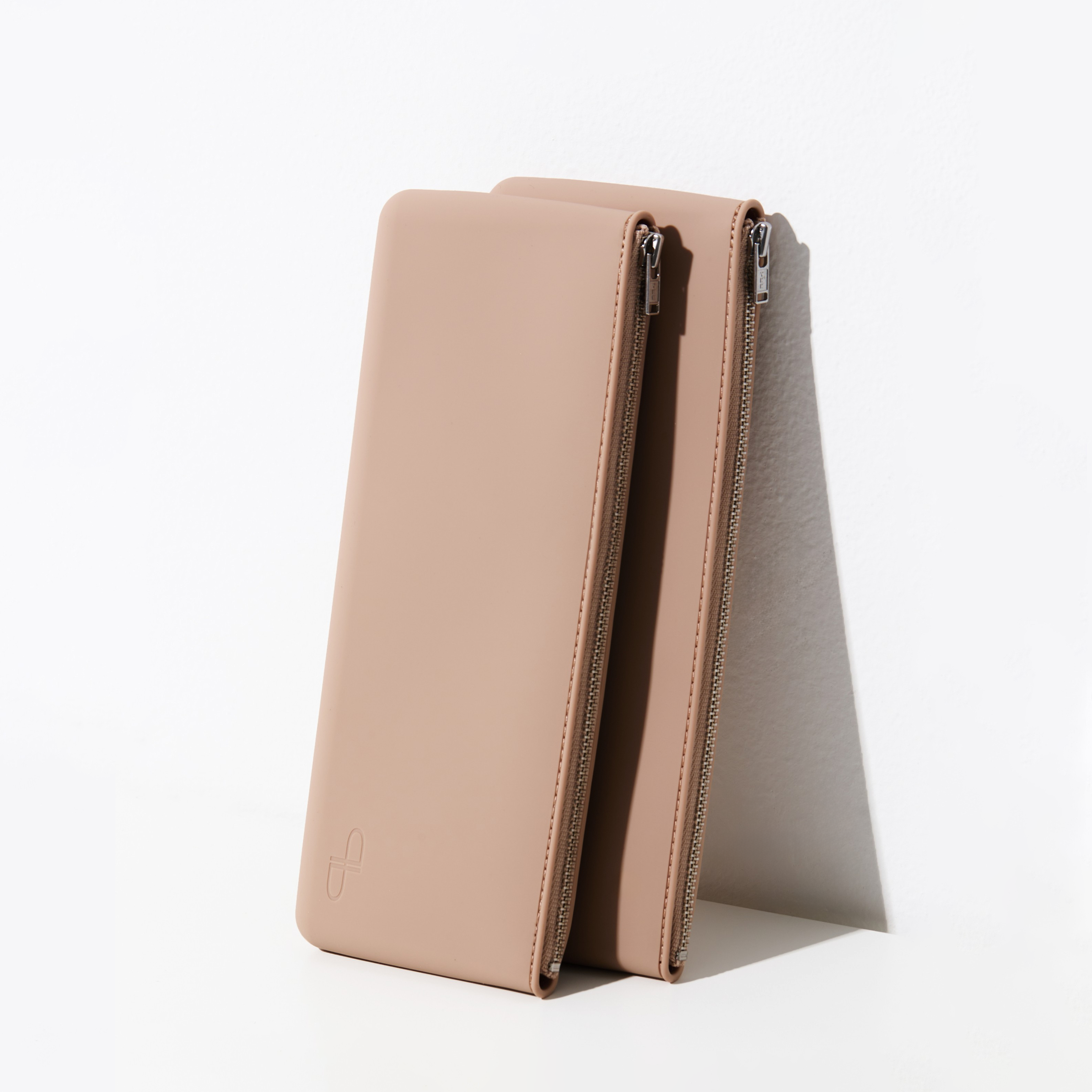 Органайзер для косметики на молнии, бежевый (beige)