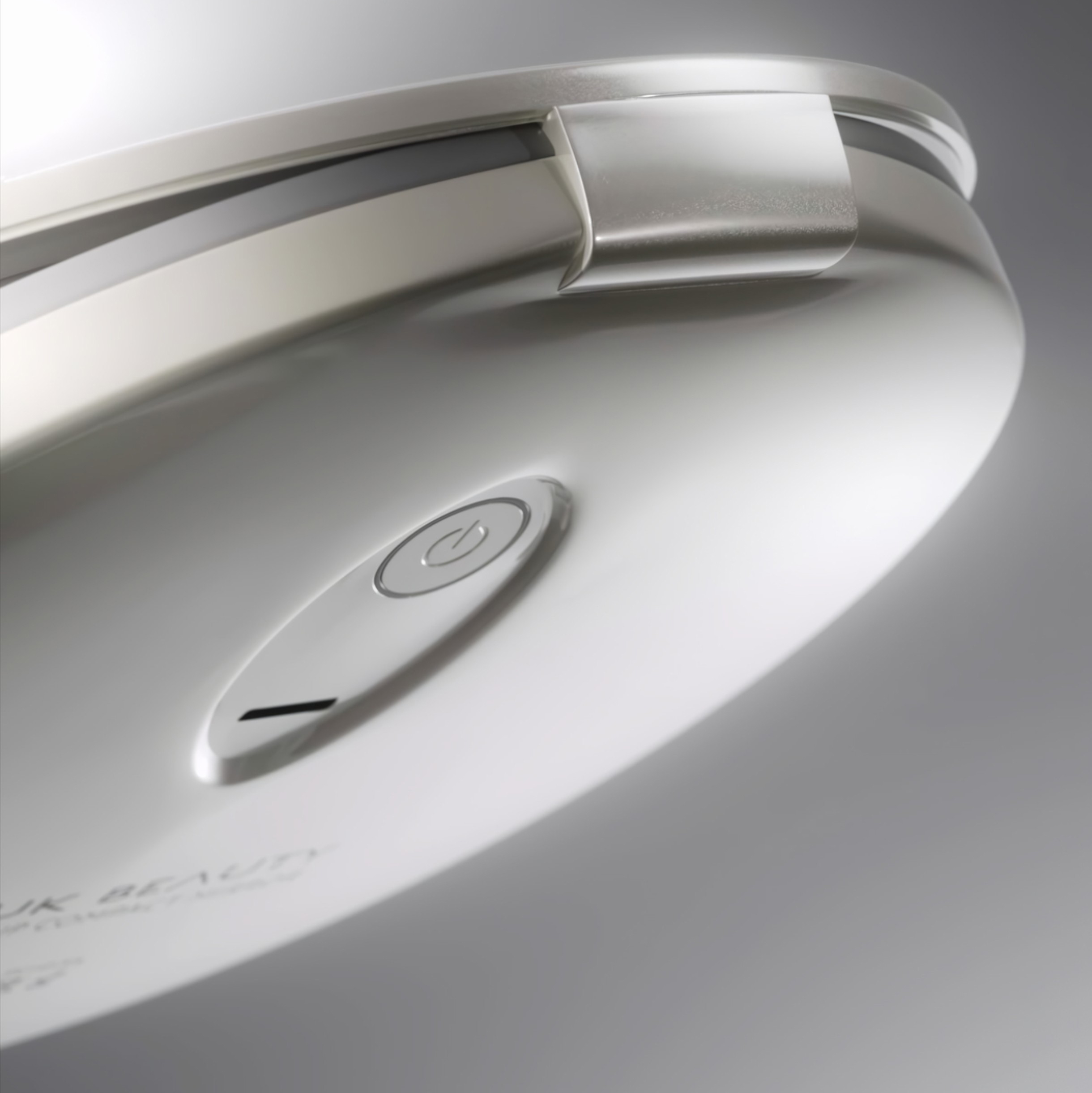 Косметическое зеркало с LED-подсветкой, белое