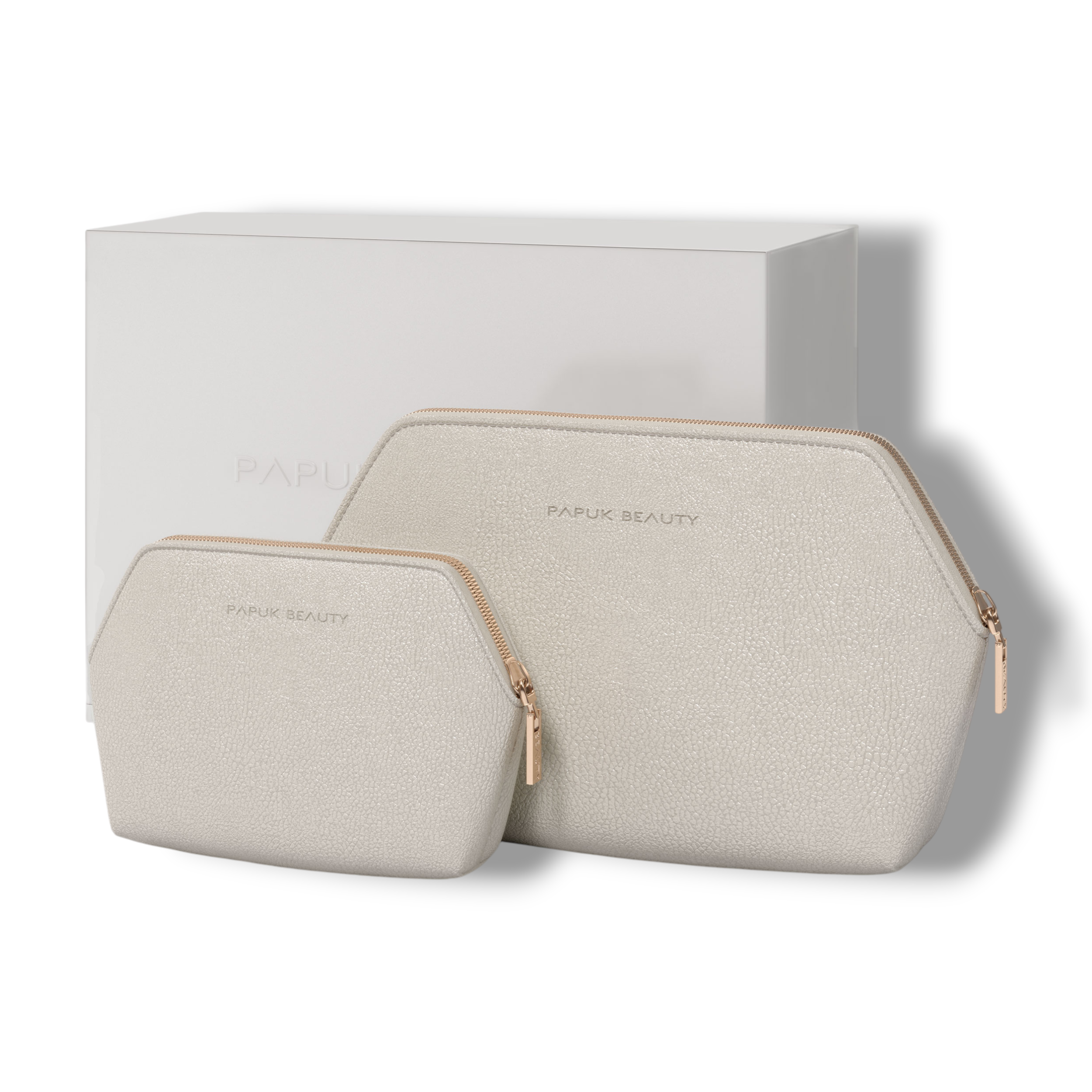 Набор косметичек, молочный (milk)