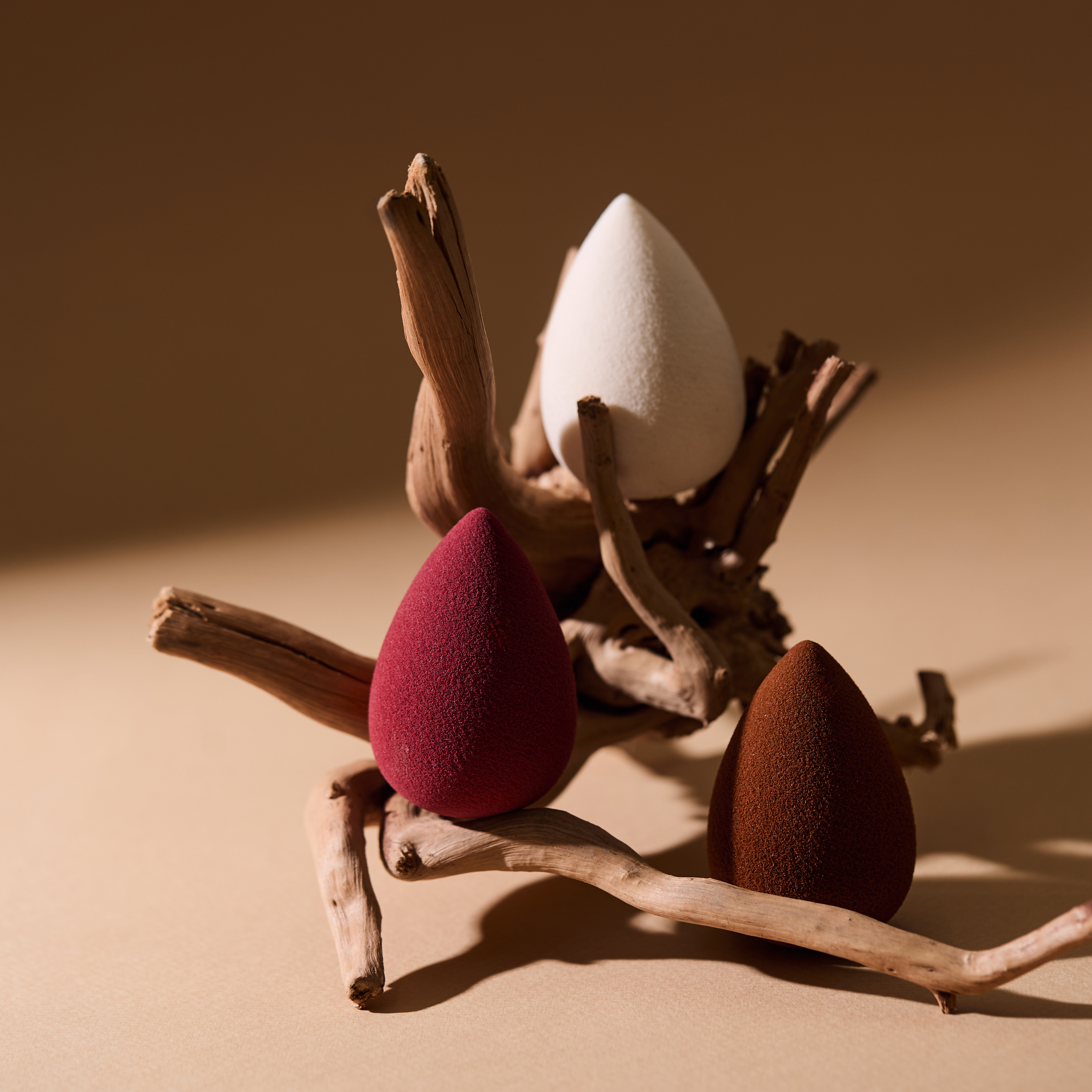 Косметический спонж для макияжа, молочный