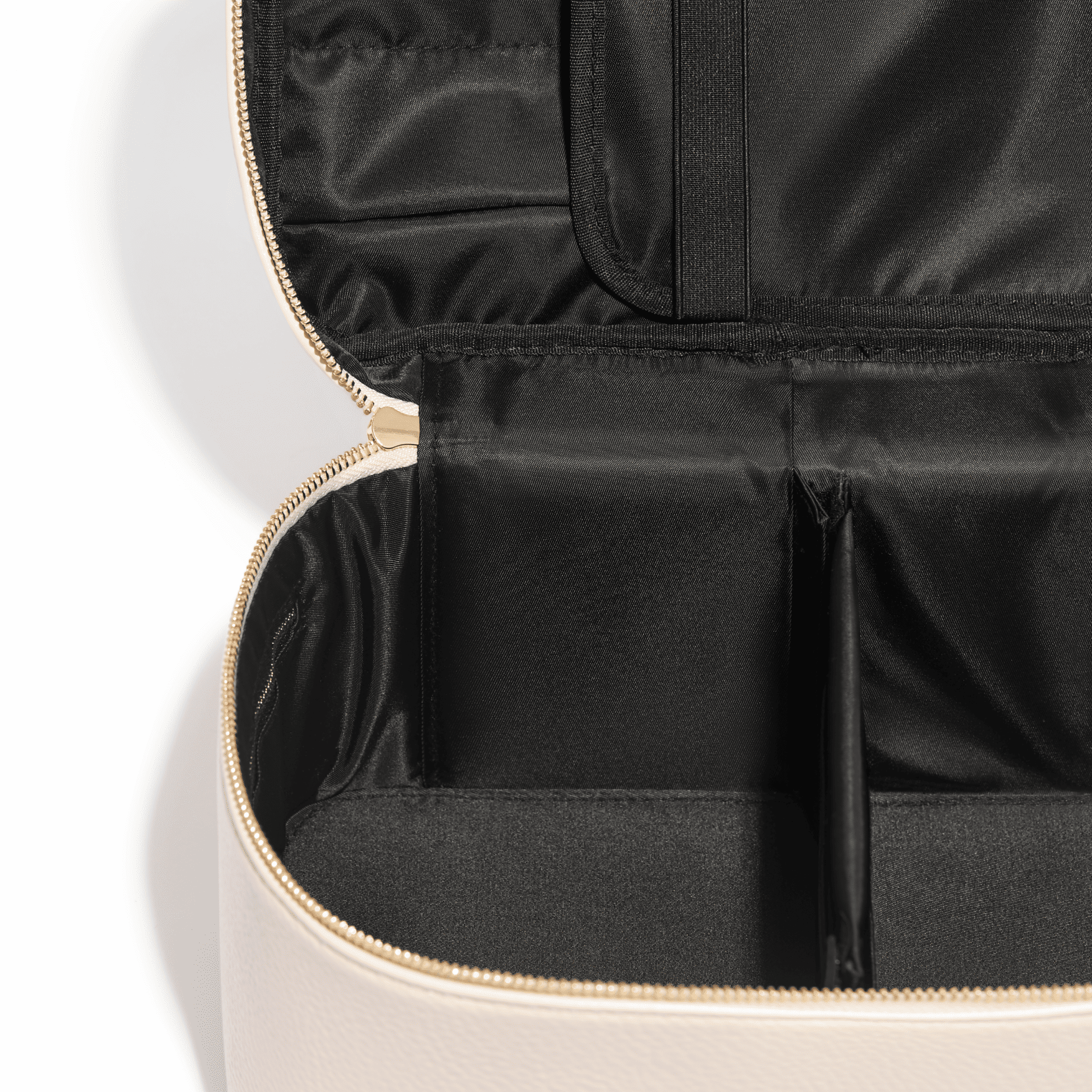 Бьюти-кейс для косметики, молочная