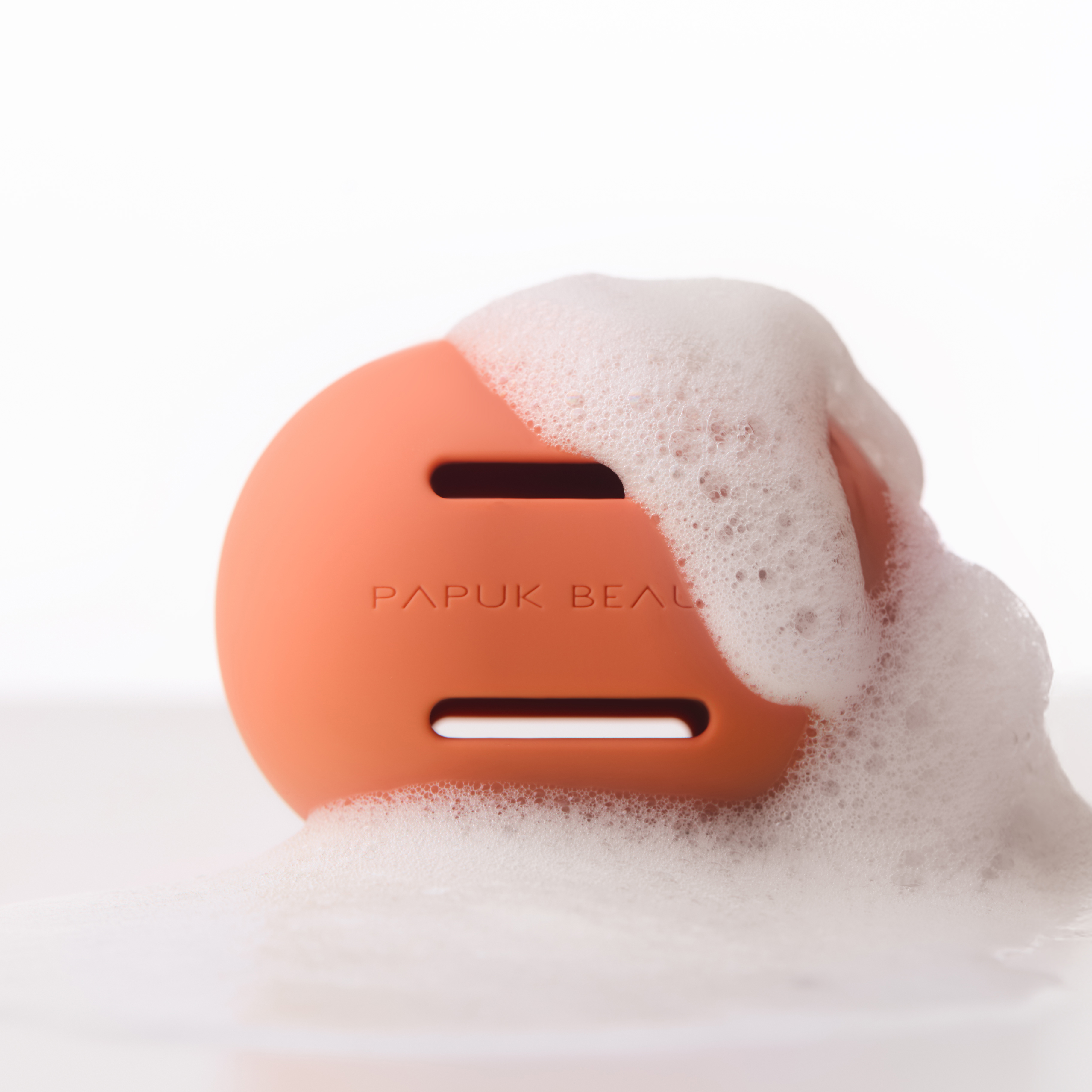 Силиконовый футляр для спонжа, персиковый (peach)