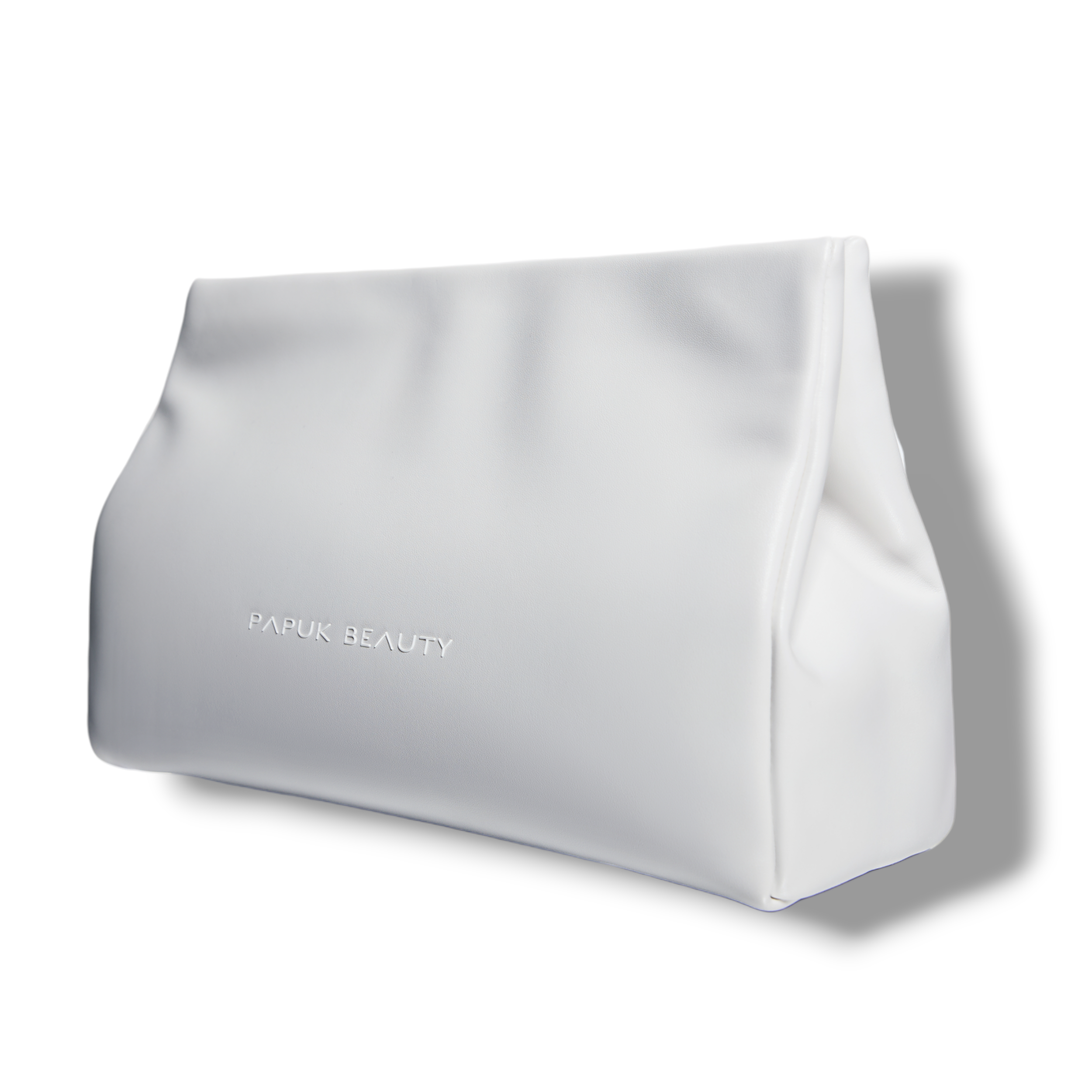 Косметичка-клатч, белая