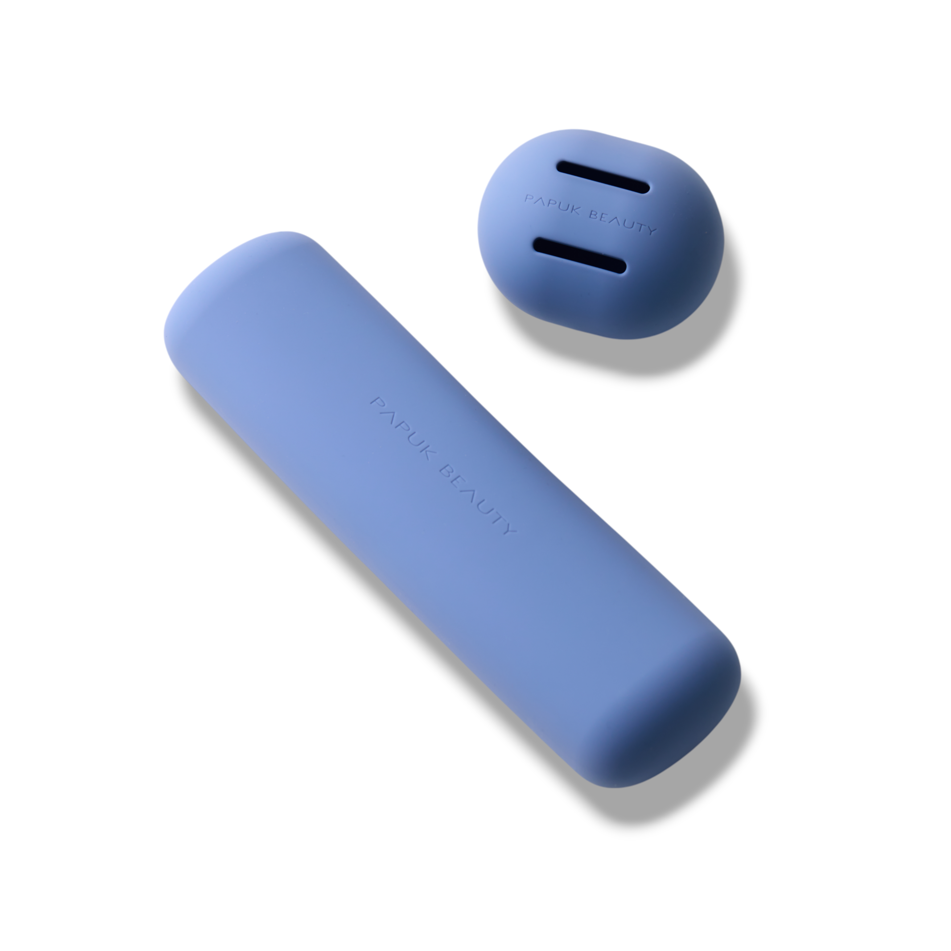 Силиконовый чехол для кистей, синий бархат (blue velvet)