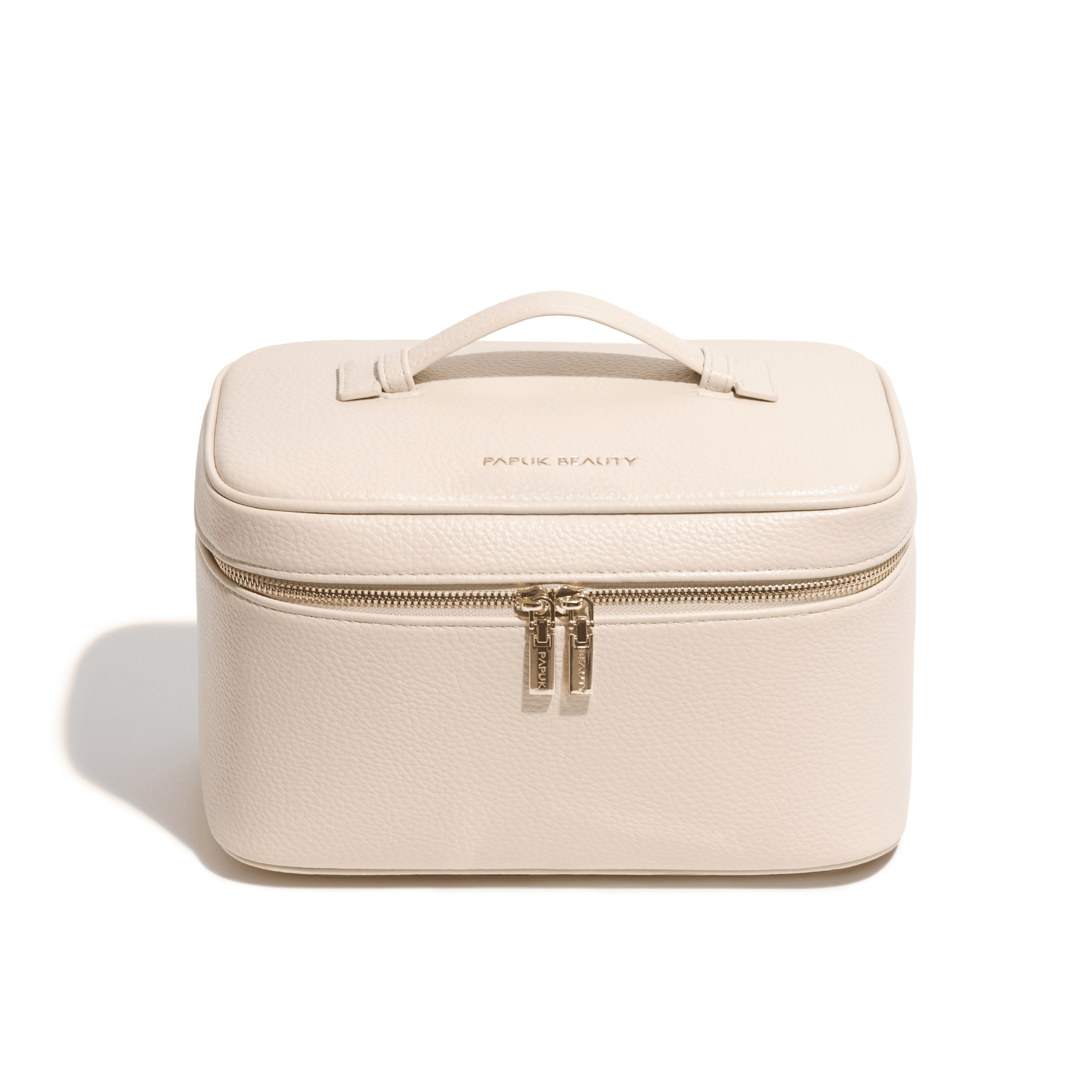 Бьюти-кейс для косметики, молочная