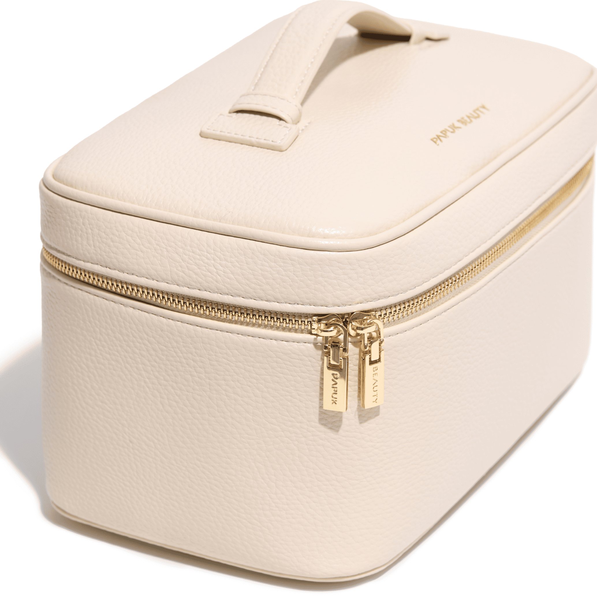 Бьюти-кейс для косметики, молочная