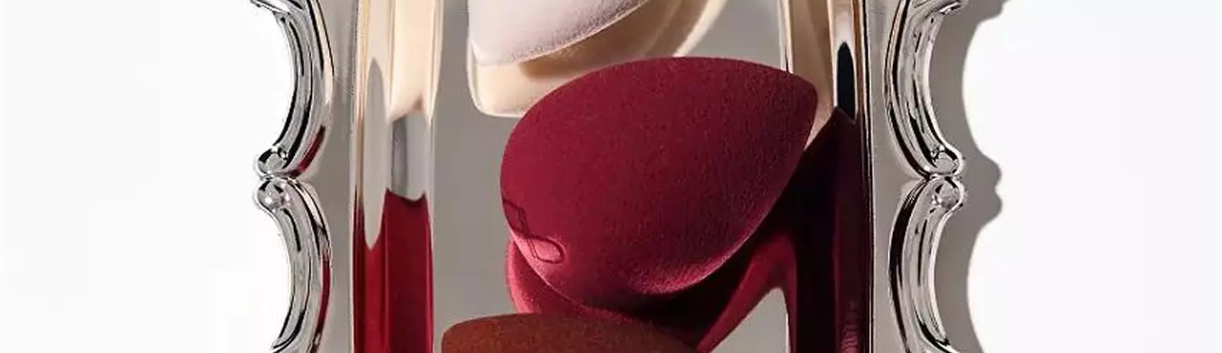 Косметические спонжи и зеркало Papuk Beauty