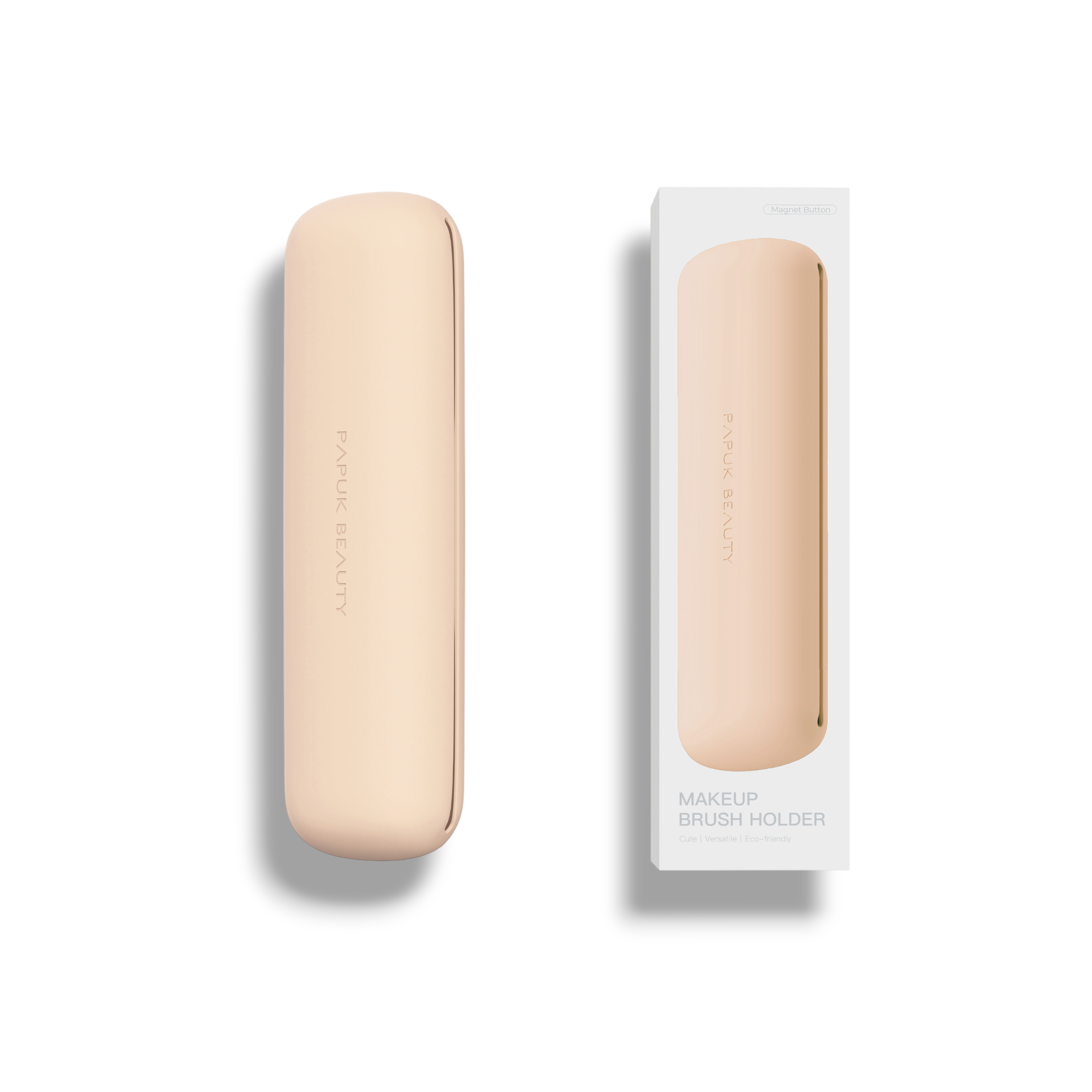 Силиконовый чехол для кистей, молочный (milk)