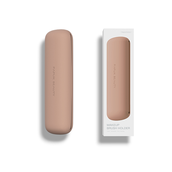 Силиконовый чехол для кистей, бежевый (beige)